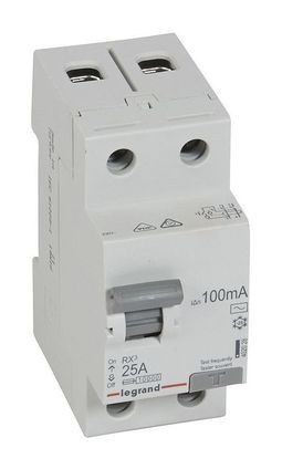 УЗО RX3 2P 25А 100мА (AC)