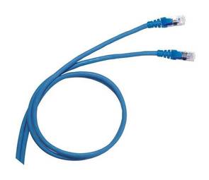 Шнур коммутационный RJ 45 - категория 6 - F//UTP - PVC - экранированный - 5 м - голубой